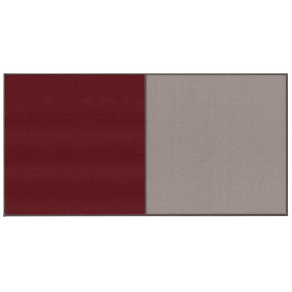 Enclosed Corkboard, 1 Door, 72"x36", 4" Fra